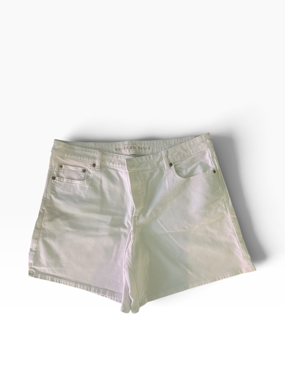 🦅 American Eagle Outfitters White Women's Denim Shorts